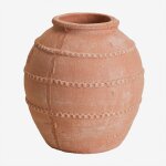Sklum - vase en terre cuite (?25 cm) agnon rouge sienna