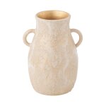 Paris prix - vase en terre cuite 'amphore' 30cm rose