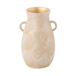 Paris prix - vase en terre cuite 'amphore' 40cm rose