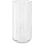 Vase transparent cylindrique - d�coratif en verre 11, 5 x 25 cm pour fleurs fra�ches et s�ch�es - haut ...