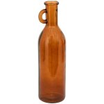 Vase verre bouteille yana ambre h50cm atmosphera crateur d'intrieur