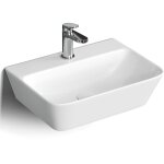 Horow - vasque en c�ramique - vasque � poser pour la salle de bain - vasque suspendue en c�ramique - ...