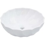 Design in - vasque � poser lavabo �vier � poser bac � laver 46x17 cm c�ramique blanc cvw81486
