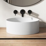 Vasque poser lavabo de salle de bain céramique carrée blanc - 41, 5 x 41, 5 x 15cm, eri - vb - 031 Vasque poser lavabo de salle de bain céramique carrée blanc - 41, 5 x 41, 5 x 15cm, eri - vb - 031