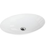 Vasque � poser lavita vasque � poser �l�gante et compacteproduit en porcelaine de haute qualit� ovale ...
