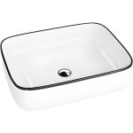 Vasque � poser lavita vasque � poser �l�gante et compacteproduit en porcelaine de haute qualit� rectangulaire ...