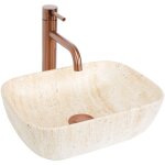 Rea - vasque  poser belinda mini beige