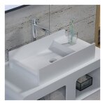 Distribain - vasque � poser en solid surface sdv71