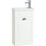 Vcm - meuble bogue, lavage casalo h. 83 x l. 41 x j. 22 cm blanc