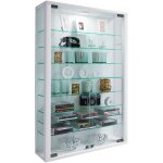 Vcm - vitrine murale vitrosa h. 91 x l. 59 x p. 18 cm blanc