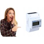 Vcx compteur d'�nergie triphas� sdm72 dr - lcd - pr�cision classe 1 - fonction reset - ip51