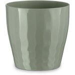 Veca - b - living vase � 30 cm roues d'int�rieur cache - pot moderne diverses couleurs - couleur : blanc ...