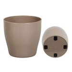 Veca - b - living vase ø 35 cm roues d'intérieur cache - pot moderne diverses couleurs - couleur : havane ... Veca - b - living vase ø 35 cm roues d'intérieur cache - pot moderne diverses couleurs - couleur : havane ...