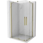 Mexen - velar duo cabine de douche coulissante 100 x 90 cm, transparent, doré - 871 - 100 - 090 - 02 ... Mexen - velar duo cabine de douche coulissante 100 x 90 cm, transparent, doré - 871 - 100 - 090 - 02 ...