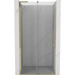 Mexen - velar l porte de douche coulissante 100 cm, transparent, or - 871 - 100 - 003 - 01 - 50