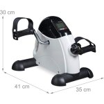 Vélo bras jambe, pédalier pour la maison et le bureau, personnes âgées, adulte unisexe, 1 unité blanc ... Vélo bras jambe, pédalier pour la maison et le bureau, personnes âgées, adulte unisexe, 1 unité blanc ...