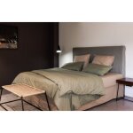Housse de couette 'manoir' percale pur coton peign longues fibres 80 fils / cm vent du sud couleur: ...
