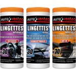 Jumbo pack auto cleaner venteo lot de 90 lingettes - kit d'entretien automobile - nettoyant intrieur ...