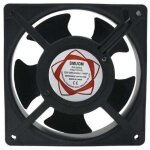 Ventilateur axial pour chemin�e � cassette, enfichable, haute temp�rature, pales m�talliques, silencieux ...