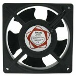 Ventilateur axial pour inserts de chemin�e, encastrable, r�sistant aux hautes temp�ratures, pales m�talliques, ...