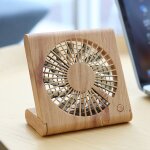 Ventilateur de bureau, mini usb ventilateur pliant silencieux ventilateur portable rechargeable pour ...
