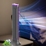 Ventilateur de bureau sans pales, ventilateur mural multifonctionnel, ventilateur de climatisation, ventilateu ...