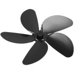 Ventilateur de chemin�e � 5 lames, ventilateur de four � pi�ces de rechange aliment� par la chaleur sans ...