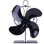 Ventilateur de chemine, accessoire de chemine et pol - 19. 5cm x 13cm x 21cm accessoire de chemine ...