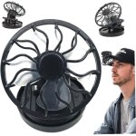 Ventilateur � clipser pour casquette 2800 tr / min ventilateur � �nergie solaire mini ventilateur de ...