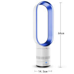 Ventilateur colonne, ventilateur colonne silencieux, ventilateur tour de bureau de 16pouces, 10 vitesses, ...