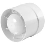 Ventilateur de conduit extracteur d'air rond for fen�tre, salle de bains, toilettes, cuisine, booster, ...