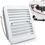 Ventilateur extracteur d'air 12v avec volets roulants pour camping - car, caravane de camping, bateau ...