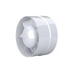 Ventilateur extracteur d'air, conomique 100mm, 12w / 130m, extracteur axial conduit en ligne : salle ...