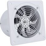 Ventilateur d'extraction 6 pouce extracteur d'air ventilation murale silent salle de bain garage cuisine ...