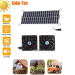 Ventilateur d'extraction � �nergie solaire 50w, ventilateur de puissance de panneau solaire �tanche pour ...