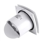 Ventilateur d'extraction ventilateur silencieux extracteur d'air mural pour salle de bain cuisine toilette ...