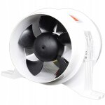 Ventilateur lin�aire de compartiment moteur, diam�tre 102 mm, 12 v, 4 pouces, pour yacht, bateau de campagne ...