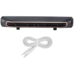 Ventilateur d'ordinateur  pince, 3 vitesses, angle rglable, ventilateur usb pour cran de bureau, noir ...