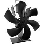 Ventilateur poele à bois 6 pales ventilateur cheminée alimenté à la chaleur ventilateur silencieux accessoire ... Ventilateur poele à bois 6 pales ventilateur cheminée alimenté à la chaleur ventilateur silencieux accessoire ...