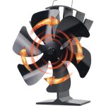 Ventilateur de po�le � bois aliment� par la chaleur - pour po�le � pellets, chemin�e