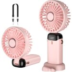 Csparkv - ventilateur portable usb (rose)