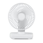 Ventilateur rechargeable usb, 4000mah batterie petit ventilateur bureau de table puissant, 4 vitesses, ... Ventilateur rechargeable usb, 4000mah batterie petit ventilateur bureau de table puissant, 4 vitesses, ...