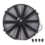 Ventilateur de refroidissement �lectrique mince universel de 16 pouces, 24v 20w, conception push pull ...