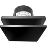 Ventilateur de salle de bain hygrostat en verre nortada hokuro hok 100 h minuterie noir