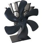Ventilateur silencieux � 6 pales pour po�les � bois, � gaz, � granul�s et � combustion de bois. utilisable ...