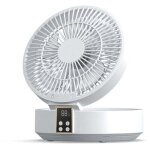 Ventilateur silencieux ultra puissant, ventilateur de table portable, ventilateur de bureau usb rechargeable, ...