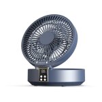 Ventilateur silencieux ultra puissant, ventilateur de table portable, ventilateur de bureau usb rechargeable, ...