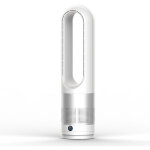 Ventilateur sur pied, ventilateur tour s�curis� sans pales avec t�l�commande, 8 vitesses, 8h minuterie, ...