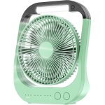 Ventilateur usb, 10000 mah rechargeable batterie ventilateur, ventilateur de camping 8', pivotant  180, ...