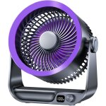 Ventilateur usb silencieux avec refroidissement puissant, 10 vitesses réglables à 180° avec écran led ... Ventilateur usb silencieux avec refroidissement puissant, 10 vitesses réglables à 180° avec écran led ...